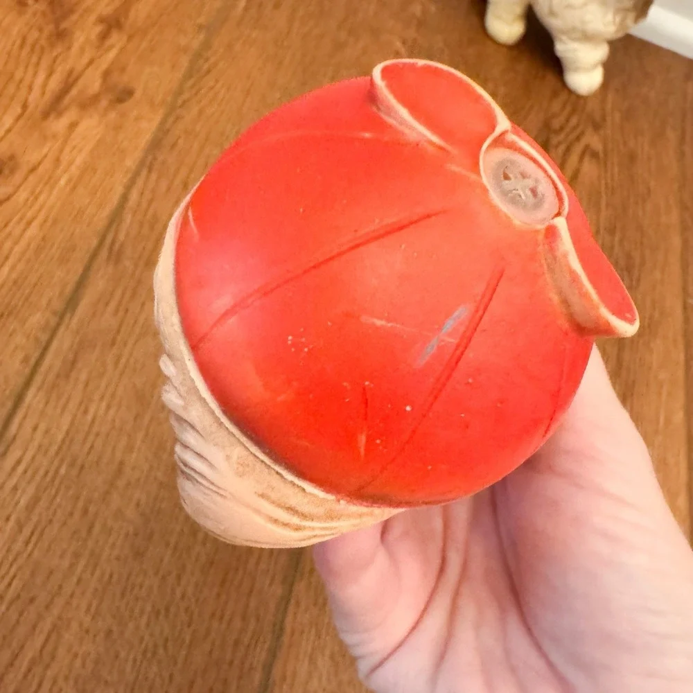 Edward Mobley 1956 Rubber Working Boy And‎ Sun Rubber Squeaky Dog Puppy Vintage